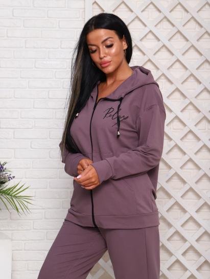 Костюм с брюками, футер с лайкрой 2-х нитка, кофе (907-10) - фото 7