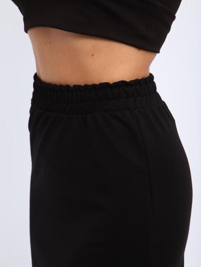 Юбка, футер (01056, черный миди) - фото 2