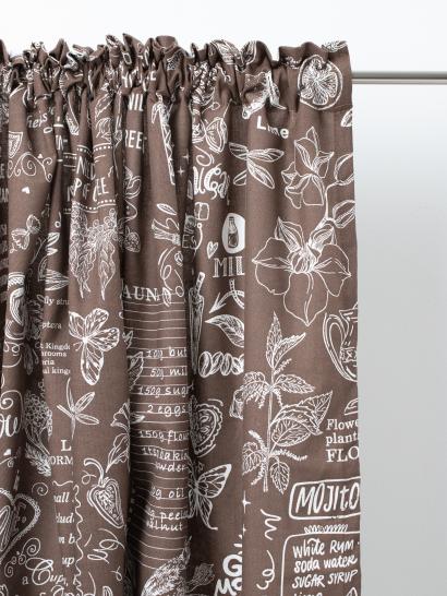 Шторы длинные Стрекоза капучино - фото 2