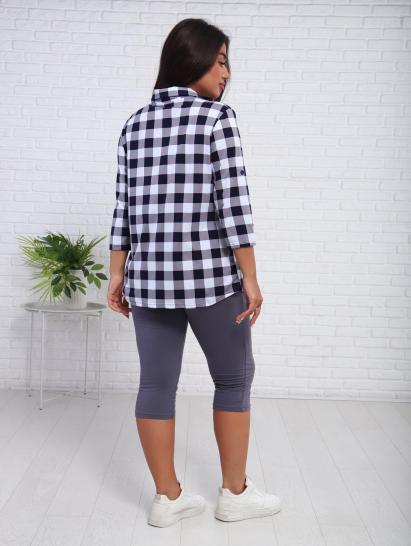 Туника на пуговицах (00974, серый) - фото 18