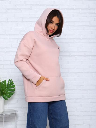 Толстовка с капюшоном, футер с начесом 3-х нитка, бежевый (878-5) - фото 6