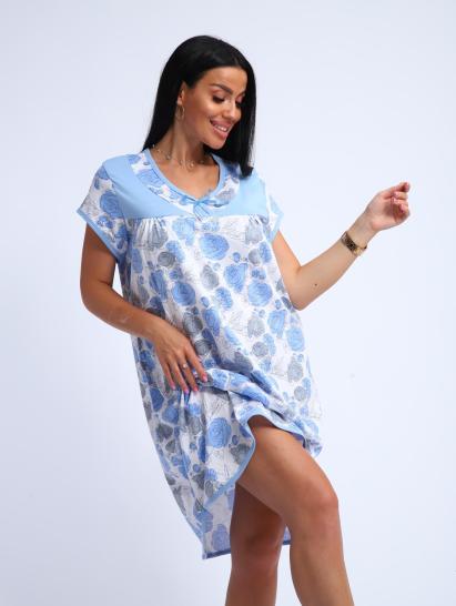 Сорочка женская (01054 голубой) - фото 9