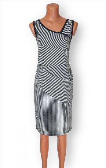 Платье трикотажное, полоска (278) - фото 2