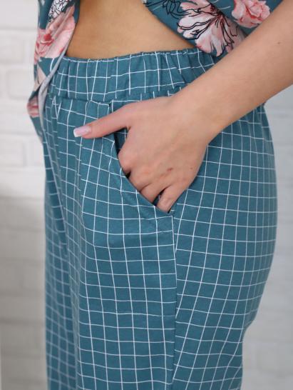 Костюм с брюками (00991, зеленый) - фото 14