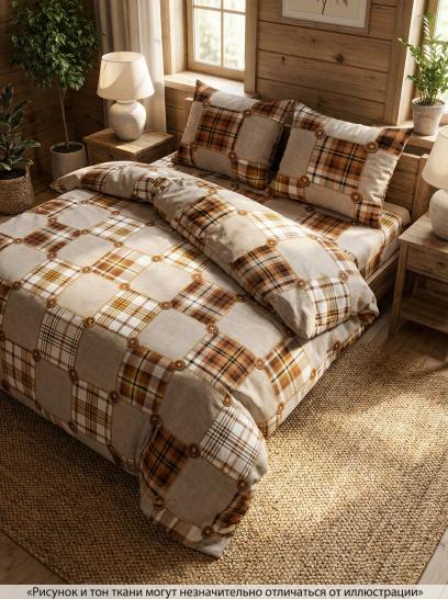 Комплект постельного белья 86441 бязь ГОСТ с одной нав. 70*70 - фото 1