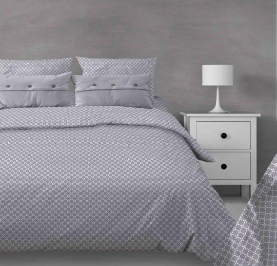 Ткань Вестерн серый Бязь 150 см  - фото 1