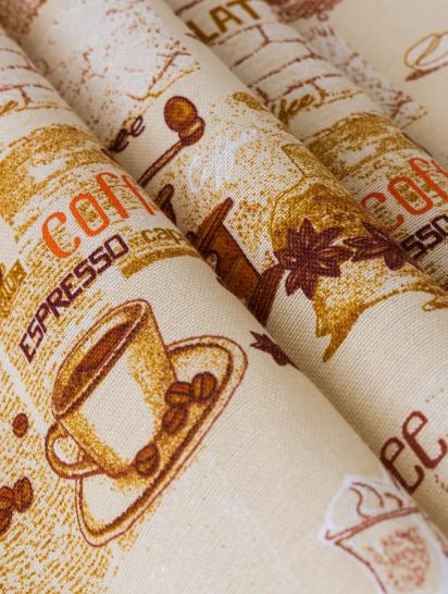 Шторы длинные Кофемания - фото 2