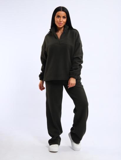 Костюм с брюками, флисовый (01061, хаки) - фото 21