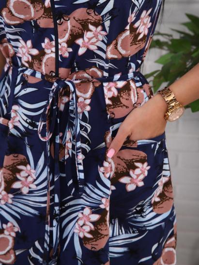 Халат женский (01071, синий) - фото 21