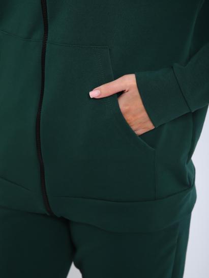 Костюм с брюками, футер с лайкрой 2-х нитка (00907, зеленый) - фото 11