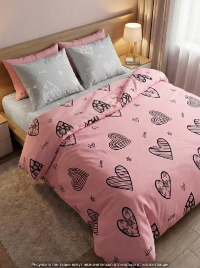 Комплект постельного белья Сердцеедка бязь - фото 1