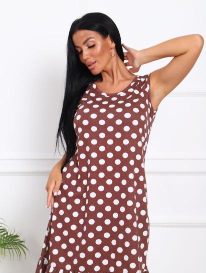 Сарафан с карманами (00977, коричневый) - фото 6
