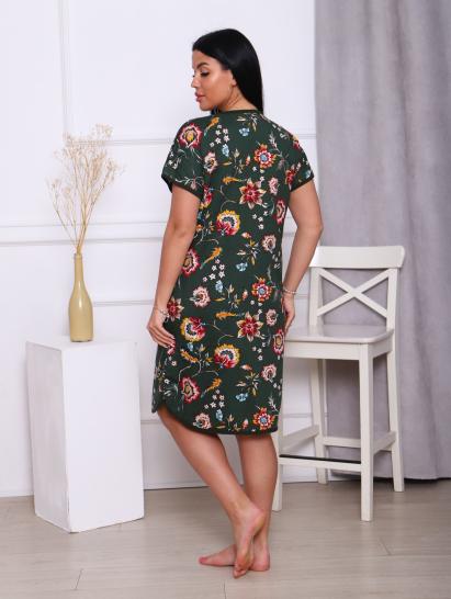 Халат женский на молнии с карманами, хаки (895-1) - фото 6