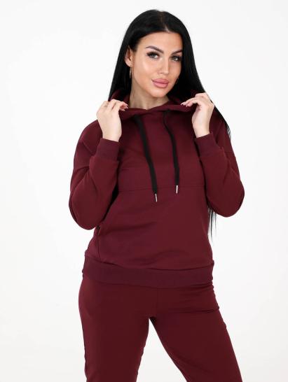 №015 Костюм женский Костюм женский Бордовый - фото 2