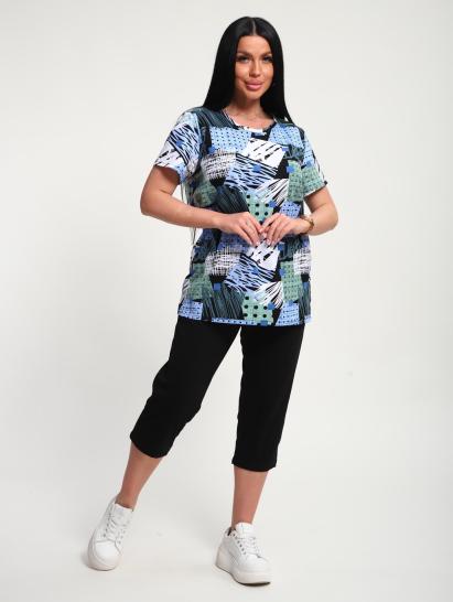 Костюм с бриджами (01073, голубой) - фото 15