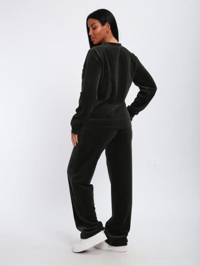 Костюм с брюками, велюровый (01065, хаки) - фото 11