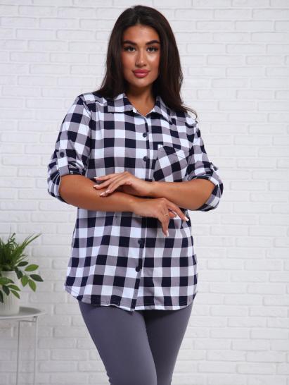 Туника на пуговицах (00974, серый) - фото 9