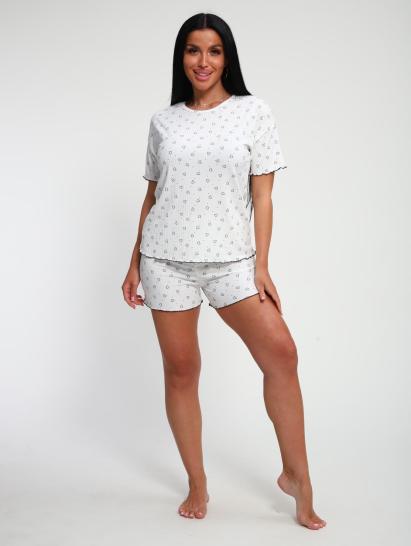 Пижама с шортами (01062, черный) - фото 1