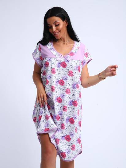 Сорочка женская (01054 лиловый) - фото 1