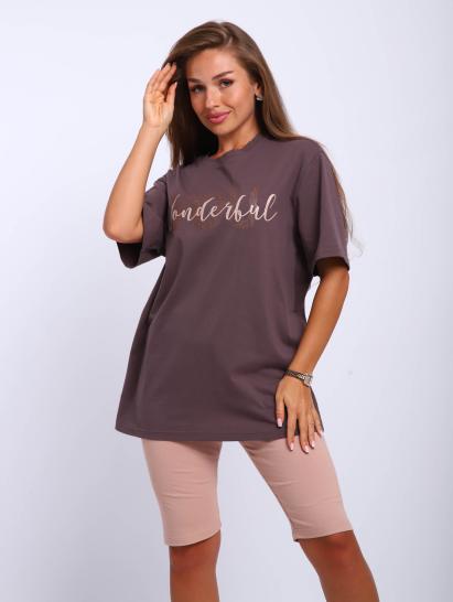 №175 Костюм с велосипедками Костюм женский Капучино - фото 3