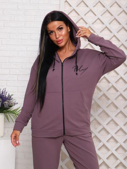 Костюм с брюками, футер с лайкрой 2-х нитка, кофе (907-10) - фото 5