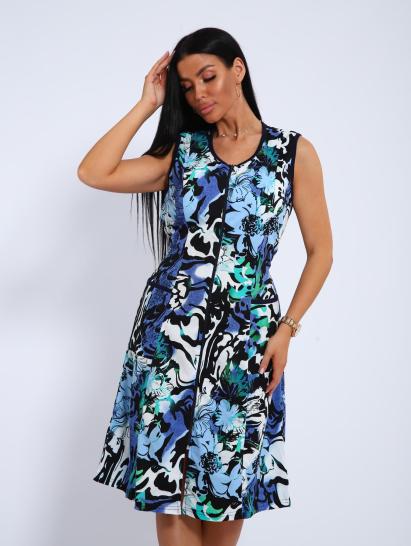 Халат на молнии с карманами (00993, василек) - фото 6