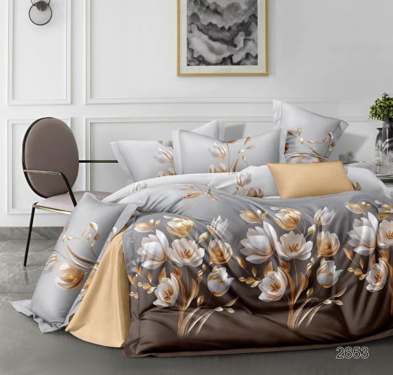 Наволочка Эустома (основа) сатин - фото 1