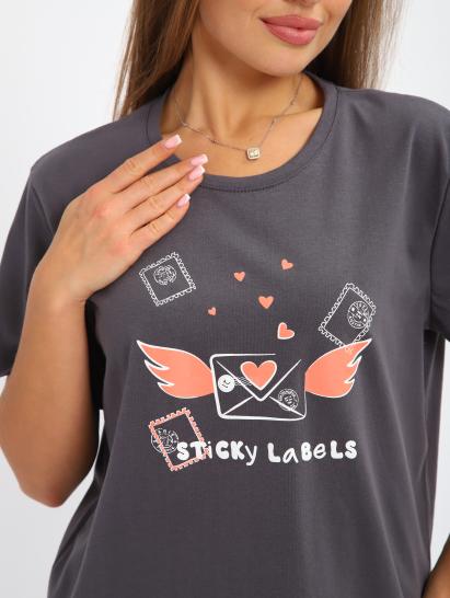 №246 Костюм с бриджами Костюм женский Серый - фото 5