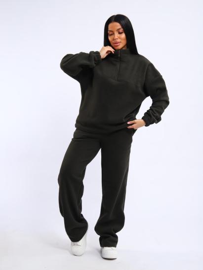 Костюм с брюками, флисовый (01061, хаки) - фото 18