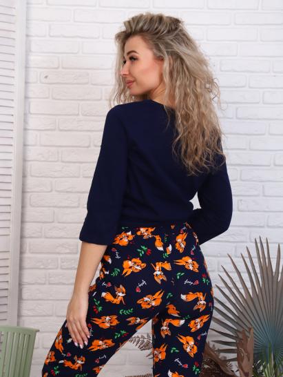 Костюм с брюками, принт (787-1) - фото 6