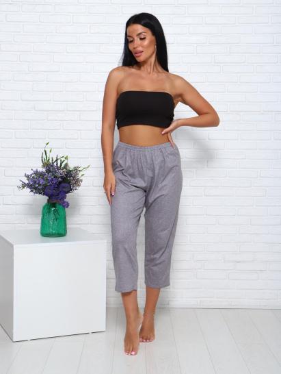 Бриджи трикотажные (00901, светло-серый) - фото 1