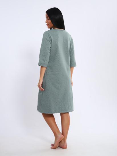 Сорочка теплая, футер с начесом (01035, оливковый) - фото 5