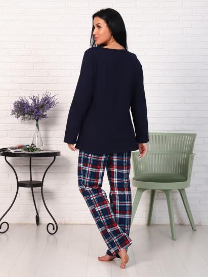 Костюм с брюками, футер с начесом, "Flowers" (876-1) - фото 7