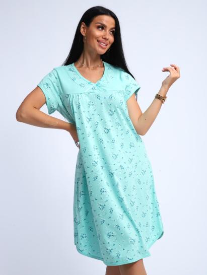 Сорочка женская (01054 бирюзовый) - фото 3