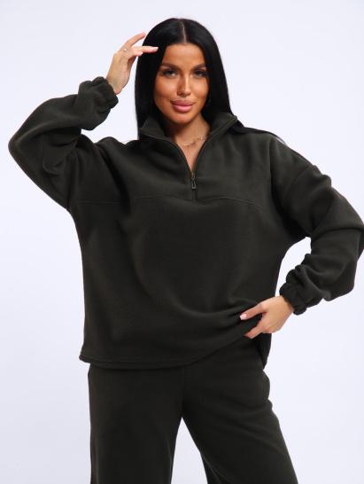 Костюм с брюками, флисовый (01061, хаки) - фото 5