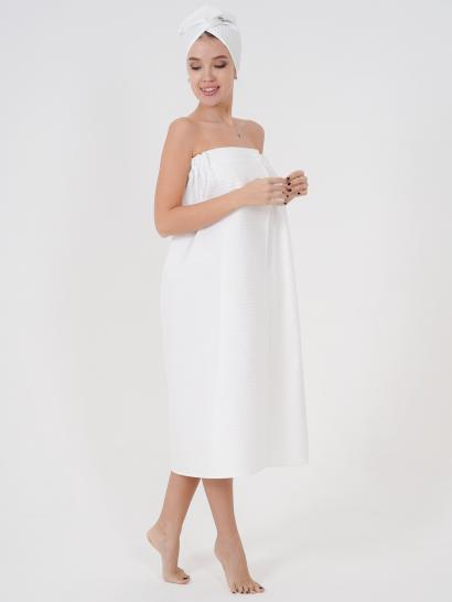 Килт для бани женский белый - фото 3