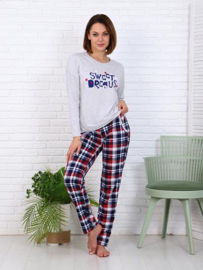 Пижама с брюками, принт "Sweet Dreams" (870-1) - фото 13