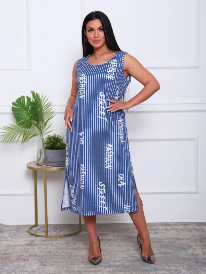 Сарафан, полоска синий (918-1) - фото 10