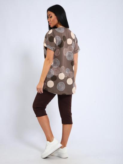 Костюм с бриджами (01050, коричневый) - фото 10