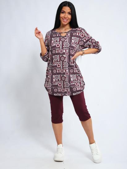 Костюм с бриджами (01052, бордовый) - фото 18