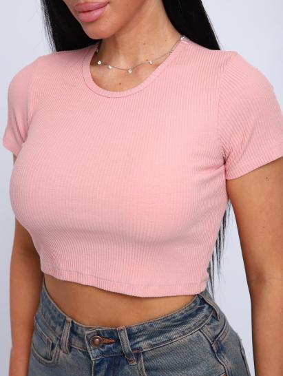 Топ с коротким рукавом (01040, персиковый) - фото 3