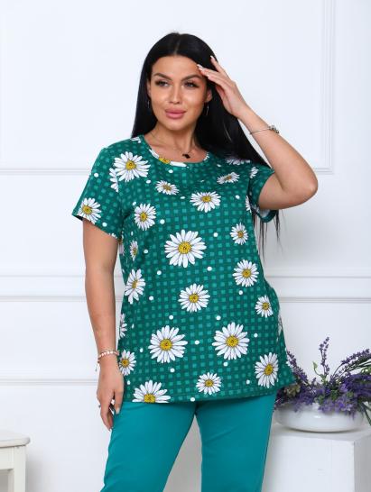 Костюм с бриджами, зеленый клетка (891-2) - фото 5