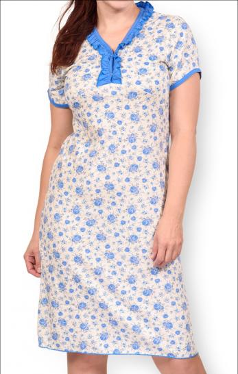 Сорочка двойного крашения с рюшей (235-11) - фото 2