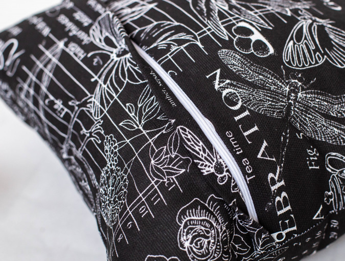 Подушка декоративная ботаника - фото 3