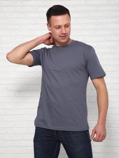 Футболка мужская (01036, антрацитовый) - фото 4