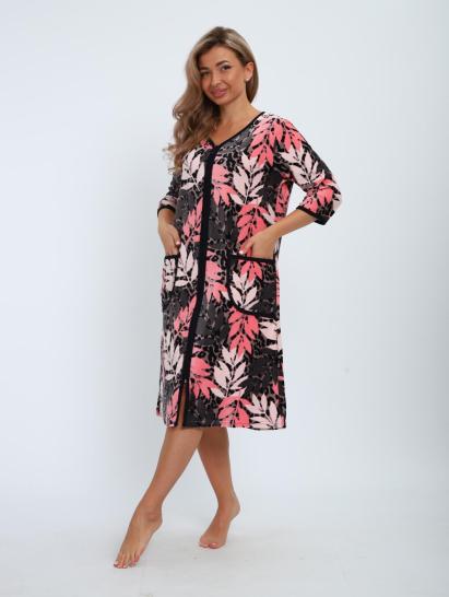 Халат велюровый на молнии (00941, кофе) - фото 13