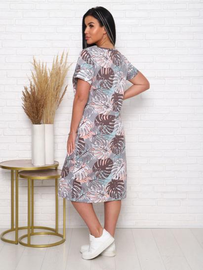 Платье трикотажное с карманами, бежевый (926-3) - фото 7