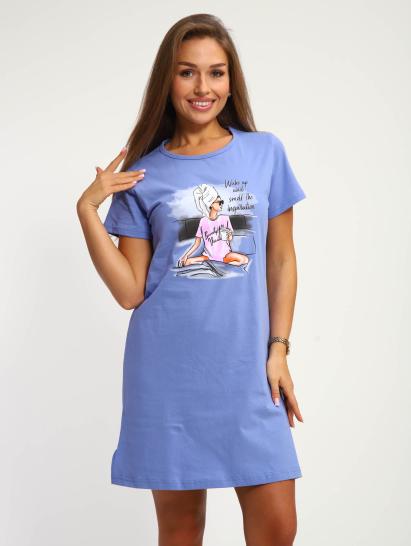 №206 Туника женская Туника женская Голубой - фото 3