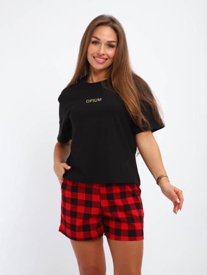 №238.1 Костюм с шортами Костюм женский Красный - фото 1