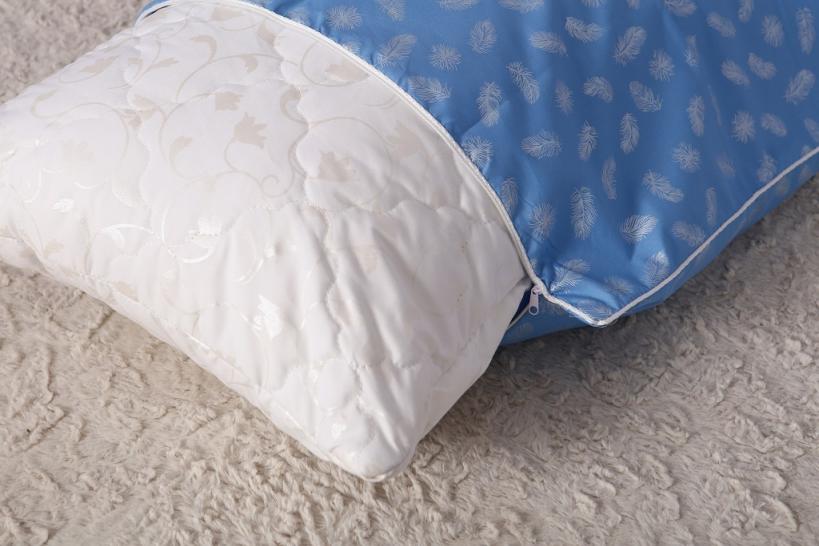Чехол перовой на подушку на молнии - фото 2